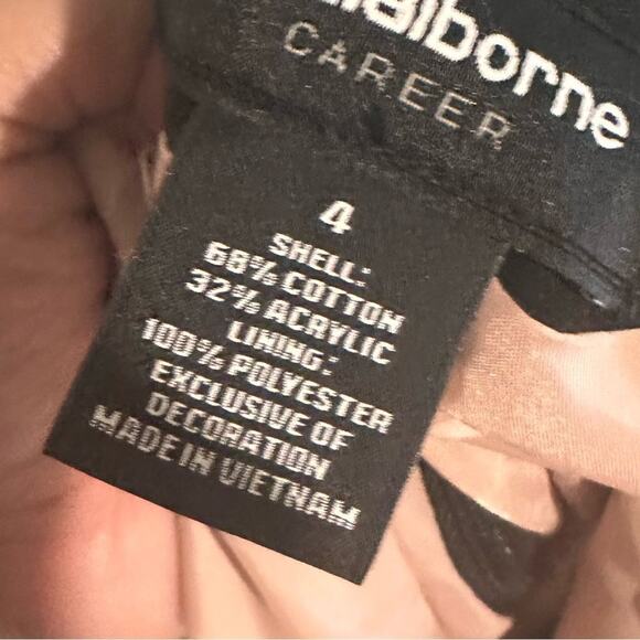 Liz Claiborne Mid-Rise Pink Pencil Skirt – Size 4 - Picture 3 of 6